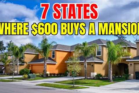 7 States Where $600 Buys a Mansion Bigger Than Hollywood Stars Own