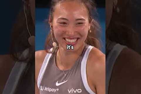 Djokovic leaves Zheng utterly CONFUSED! 🤯