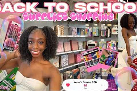 BACK TO SCHOOL SUPPLIES HAUL 2025 📚✏️Shopping, Essentials & Senior Year Finds 🫧 🎀