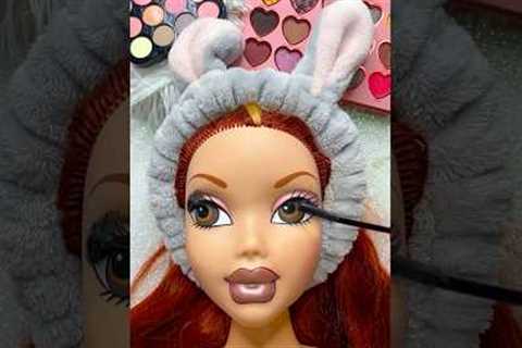 ASMR Satisfying with Unboxing &amp; Review Mannequin Makeup Mask Pink Skincare Sounds Video Fast..