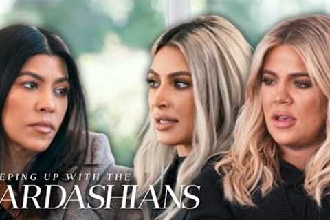 Khloé Kardashian Struggles Choosing Between Kim and Kourtney As True's Guardian | KUWTK | E!