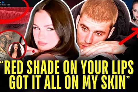 In “I Do,” Justin Bieber mentions red lipstick as last message to Selena Gomez in her wedding month?