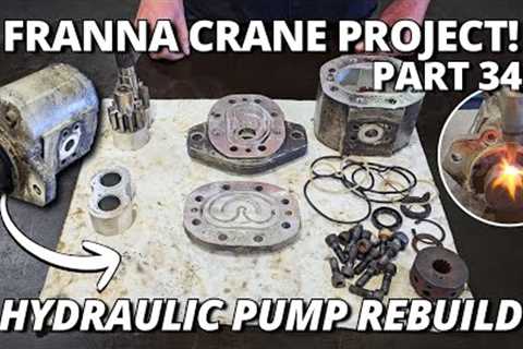 Hydraulic Pump Rebuild…but Nothing goes to Plan! | Franna Crane Project | Part 34
