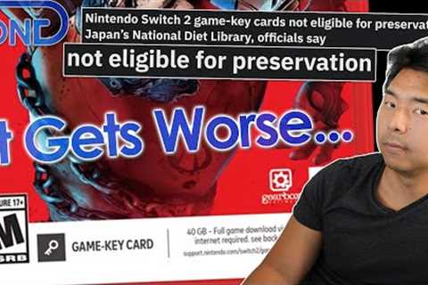 Nintendo's Switch 2 Game Key Cards Circumvent Japan's Preservation Laws...