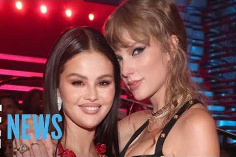 Selena Gomez Reacts to BFF Taylor Swift's Engagement to Travis Kelce | E! News
