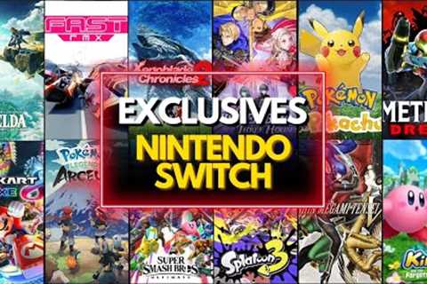TOP 40 BEST Nintendo Switch Exclusives (2024)