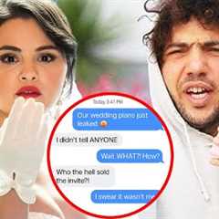Selena Gomez and Benny Blanco FURIOUS After Wedding Plans Leaked
