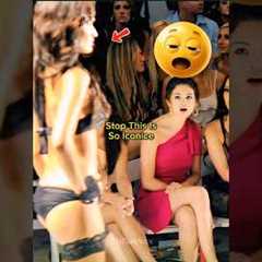 when Selena was fascinated by this woman😱 #selenagomez #shorts #trendingnow #funny