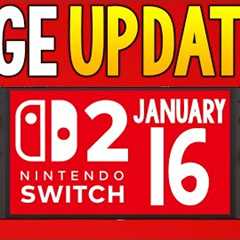 HUGE Nintendo Switch 2 UPDATES! Reveal THIS WEEK? + More Switch 2 News