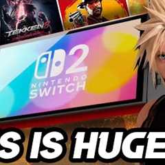BIG Nintendo Switch 2 AAA Games LEAK & Confirmed Feature Update...
