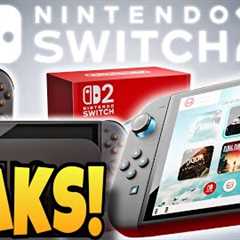 BIG New Nintendo Switch 2 Leaks Dropped! (Reveal, Release time, Logo + Features?!)