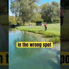 Fishing in the Wrong Spot #flyfishing #funny #fishing