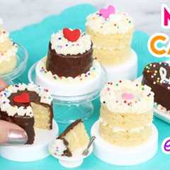 How to Make Mini Cakes in an Easy Bake Oven! 💖😄