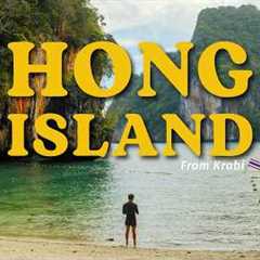 Private Luxury Longtail Boat Tour to Hong Island! from Krabi | Thailand Vlog