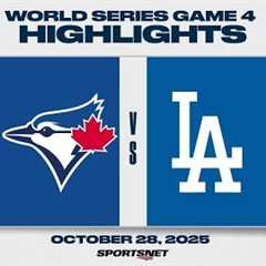 World Series Game 4 Highlights | Blue Jays vs. Dodgers - October 28, 2025
