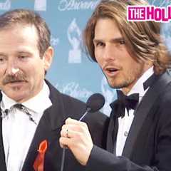 Tom Cruise Crashes Robin Williams Acceptance Speech With Gene Hackman At The People's Choice Awards