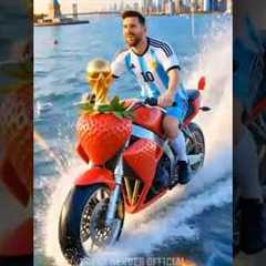 🍓🌊 Ronaldo Was Mocked By Messi, Neymar and Mbappe in USA! 🇺🇸 #cr7 #messi