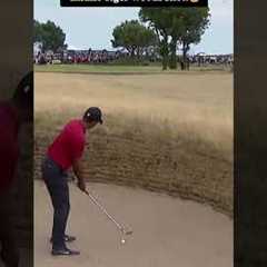 Tiger Woods insane shot #tigerslam #tigerwoods #hansworldtv #golf #golfer