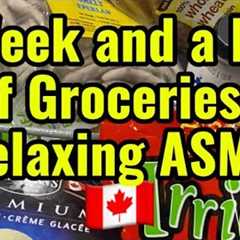 A WEEK AND A HALF OF GROCERIES 🇨🇦 | ASMR GROCERY SHOPPING | BUHAY CANADA