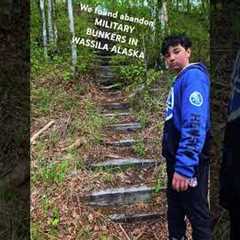 We found abandoned military BUNKERS in alaska #MILITARY #MILITARY BUNKERS #alaskamilitary