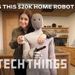 I Tried the First Humanoid Home Robot. It Got Weird. | WSJ