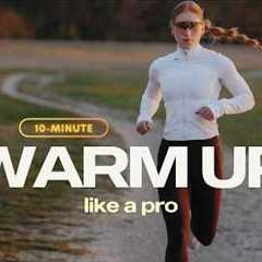 Dynamic Warm Up for Better Runs
