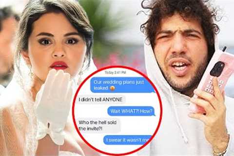 Selena Gomez and Benny Blanco FURIOUS After Wedding Plans Leaked