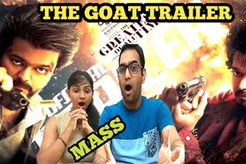 The GOAT Trailer Reaction | Thalapathy Vijay | Venkat Prabhu | Yuvan Shankar Raja | T-Series
