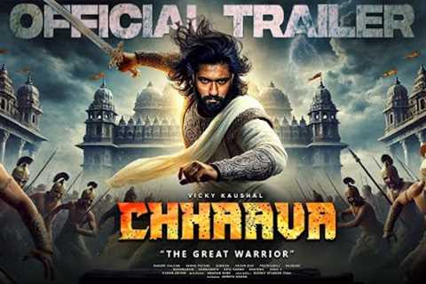 Chhaava - Hindi Trailer | Vicky Kaushal | Rashmika Mandanna | Laxman Utekar | 6th December 2024