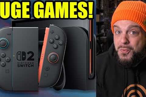 HUGE Nintendo Switch 2 Launch Games Leak?!