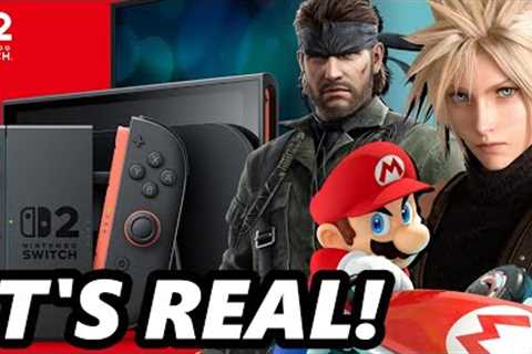Nintendo Switch 2 Official Reveal Details, AAA Games &amp; More