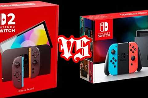 Nintendo Switch 2 VS Switch Comparison!