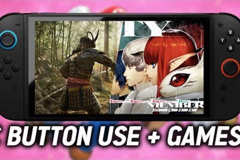 C BUTTON Finally Leaked! NEW Nintendo Switch 2 Games Info!
