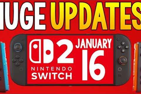 HUGE Nintendo Switch 2 UPDATES! Reveal THIS WEEK? + More Switch 2 News