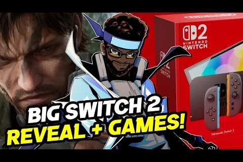 Nintendo Switch 2 Reveal THIS WEEK, Switch 2 AAA 3rd Party Games Rumored + Q&amp;A!
