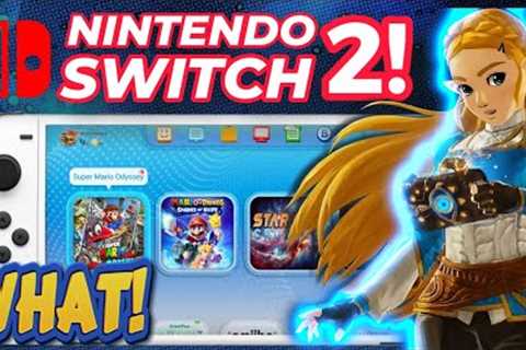 Nintendo switch 2 Games Leaked BEFORE Nintendo Direct REVEAL?!