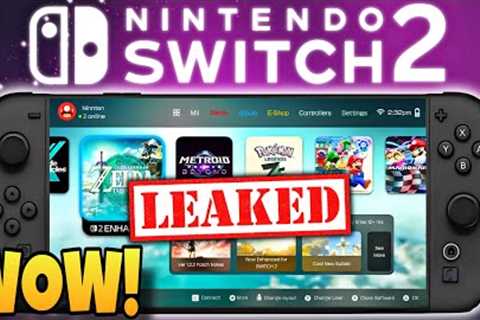 A TON of Nintendo Switch 2 Games Just Leaked! + Reveal Next Week?!