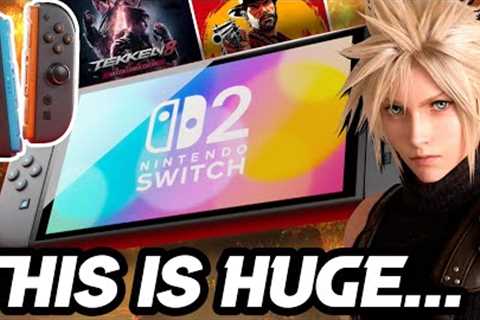 BIG Nintendo Switch 2 AAA Games LEAK &amp; Confirmed Feature Update...
