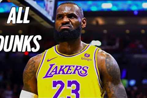 Every LeBron James Dunk Of The 2024-2025 NBA Season!