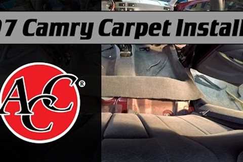 ACC Carpet Install in a 1997 Camry