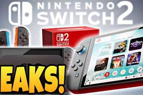 BIG New Nintendo Switch 2 Leaks Dropped! (Reveal, Release time, Logo + Features?!)