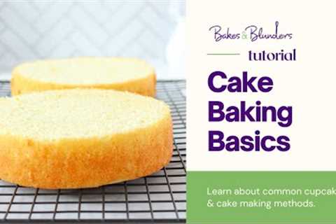 Cake Baking Basics An Overview of 4 Different Methods