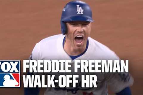 Dodgers' Freddie Freeman crushes WALK-OFF HOME RUN in 18th inning of World Series Game 3