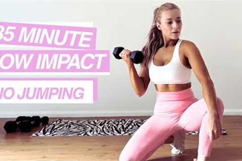35-Min Full Body Dumbbell Workout 💪 Low Impact No Jumping | Beginner Friendly Strength | AnnaFitG