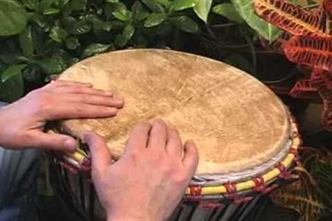 Funky djembe pattern for contemporary music