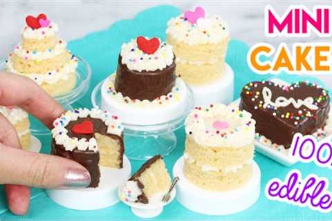 How to Make Mini Cakes in an Easy Bake Oven! 💖😄
