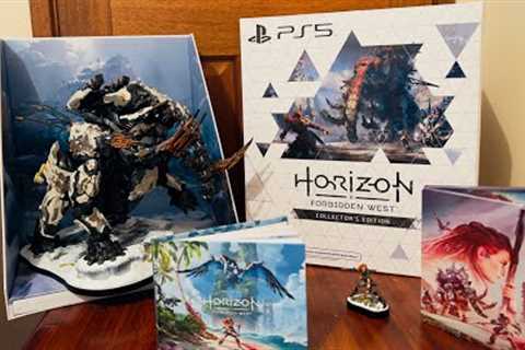 Horizon Forbidden West Collector Edition Unboxing
