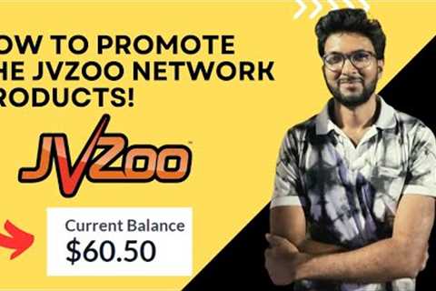 How to promote the JVzoo network products!