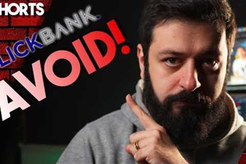 Clickbank is AWFUL! Affiliate Marketers, AVOID! #Shorts