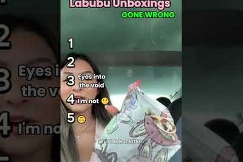 Labubu Unboxing Gone Wrong #labubu #cute #blindbox #fail